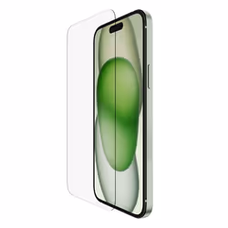 Belkin ScreenForce, Apple, iPhone 15 Plus, Résistant aux impacts, Résistant aux rayures, Translucide, 1 pièce(s)