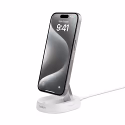 Belkin BoostCharge Pro, Intérieure, Secteur, Recharge sans fil, 1,5 m, Blanc