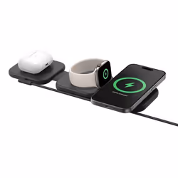 Belkin BoostCharge Pro Écouteurs, Smartphone, Smartwatch Noir Secteur, USB Recharge sans fil Charge rapide Intérieure - Vue supplémentaire 5
