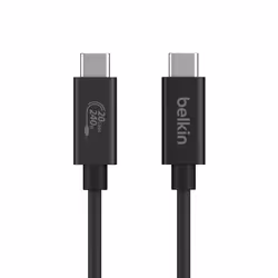 Belkin INZ004BT2MBK câble USB 2 m USB4 Gen 2x2 USB C Noir - Vue supplémentaire 4