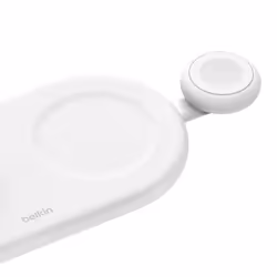 Belkin BoostCharge Smartwatch Blanc USB Recharge sans fil Charge rapide Intérieure, Extérieure - Vue supplémentaire 5