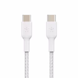 Belkin BoostCharge câble USB 2 m USB C Blanc