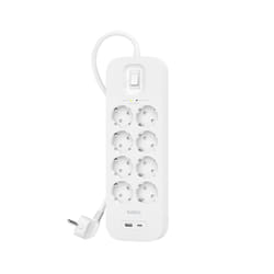 Belkin SRB003vf2M-V2 Blanc 8 sortie(s) CA 2 m