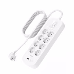 Belkin SRB003vf2M-V2 Blanc 8 sortie(s) CA 2 m