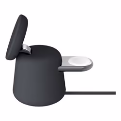 Belkin BoostCharge Pro Écouteurs, Smartphone, Smartwatch Charbon de bois Secteur Recharge sans fil Charge rapide Intérieure - Vue supplémentaire 2