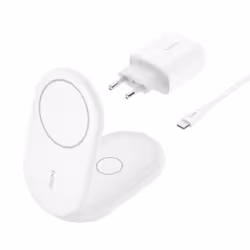 Belkin BoostCharge, Intérieure, USB, Recharge sans fil, 1,5 m, Blanc