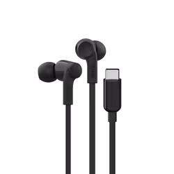 Belkin SoundForm, Avec fil, Musique/Quotidien, Casque, Noir