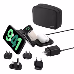 Belkin BoostCharge Pro Écouteurs, Smartphone, Smartwatch Noir USB Recharge sans fil Charge rapide Intérieure - Vue supplémentaire 8