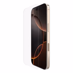 Belkin ScreenForce, Apple, iPhone 16 Pro, Anti-bactérien, Résistant aux impacts, Résistant aux rayures, Transparent, 1 pièce( ...