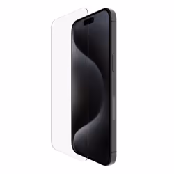 Belkin OVA160HQ, Apple, iPhone 16 Pro Max, Anti-bactérien, Résistant aux impacts, Résistant aux rayures, Transparent, 1 pièce ...