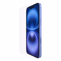 Belkin ScreenForce, Apple, iPhone 16 Plus, Anti-bactérien, Résistant aux impacts, Résistant aux rayures, Transparent, 1 pièce ...