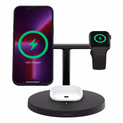 Belkin BoostCharge Pro Écouteurs, Smartphone, Smartwatch Noir USB Recharge sans fil Charge rapide Intérieure - Vue supplémentaire 6