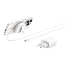 Belkin WIA011kqWH Casque, Smartphone Blanc USB Recharge sans fil Charge rapide Intérieure