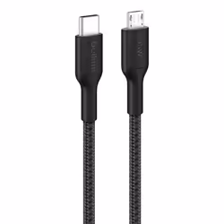 Belkin BoostCharge Pro, 1 m, USB C, Micro-USB A, Noir