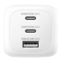 Belkin WCH016hqWH Universel Blanc Secteur Charge rapide Intérieure