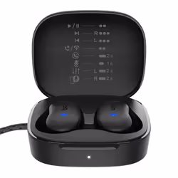 Belkin SoundForm Anywhere Casque Avec fil &sans fil Ecouteurs Appels/Musique USB Type-C Bluetooth Noir - Vue supplémentaire 6