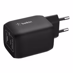 Belkin ENA007KQBK chargeur d'appareils mobiles Écouteurs, Ordinateur portable, Consoles portables, Smartphone Noir Secteur Charge rapide Intérieure