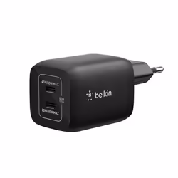Belkin ENA007KQBK chargeur d'appareils mobiles Écouteurs, Ordinateur portable, Consoles portables, Smartphone Noir Secteur Charge rapide Intérieure - Vue supplémentaire 4