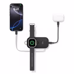 Belkin BPD012HQBK banque d'alimentation électrique 10000 mAh Recharge sans fil Noir - Vue supplémentaire 4