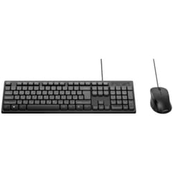 Belkin BBZ014FR clavier Souris incluse Universel USB AZERTY Français Noir
