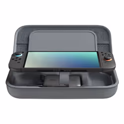 Belkin ENA001hqCH-V2, Étui de transport, Nintendo, Charbon de bois, Mesh, Polyester, Velours, Nintendo Switch, Nintendo Switc ...