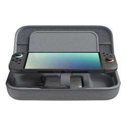 Belkin ENA001hqCH-V2 Étui de transport Nintendo Mesh, Polyester, Velours Charbon de bois