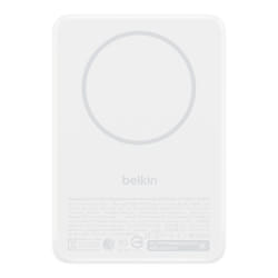 Belkin BPD016hqWH 5000 mAh Recharge sans fil Blanc