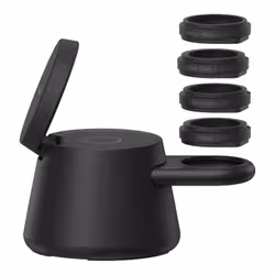 Belkin WIZ052kqBK Smartphone, Casque, Smartwatch Noir USB Recharge sans fil Charge rapide Intérieure - Vue supplémentaire 4