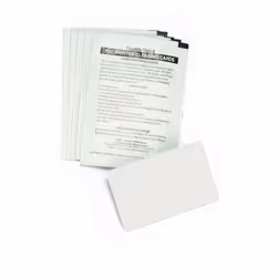 Zebra 104531-001, Feuille de nettoyage d’imprimante, P205