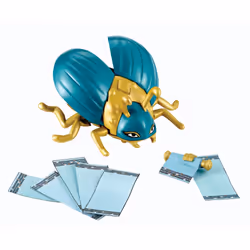 Mattel Secret Creepers Creature - Azura, 6 an(s), Fille, Bleu, Or
