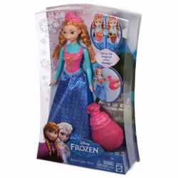 Mattel La Reine Des Neiges - Princesse Anna Couleur Royale