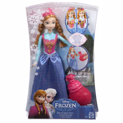 Mattel La Reine Des Neiges - Princesse Anna Couleur Royale