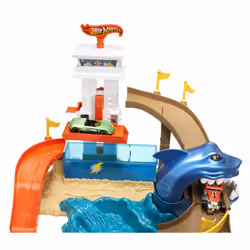 Mattel How Wheels Color Shifters Piste Requin Attaque 2016 Pkg