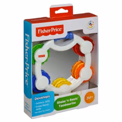 Fisher-Price Tout pour les bébés Mon Premier Tambourin