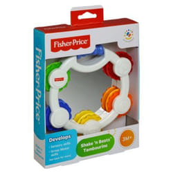 Fisher-Price Tout pour les bébés Mon Premier Tambourin