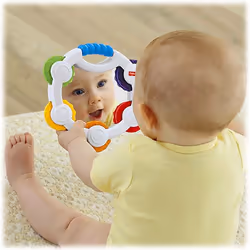 Fisher-Price Tout pour les bébés Mon Premier Tambourin