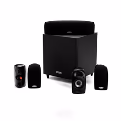 Polk Audio TL1600, 5.1 canaux, 50 W, Universel, Noir, Amplificateur, Intégré