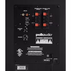 Polk Audio TL1600 set d'enceintes 50 W Universel Noir 5.1 canaux