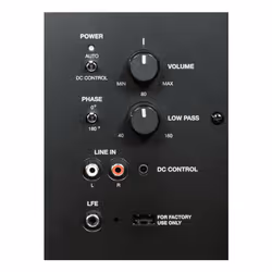 Polk Audio HTS 10 Blanc Caisson de basse actif 200 W