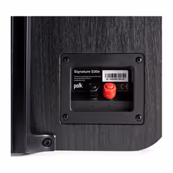 Polk Audio S30E haut-parleur 2-voies Noir Avec fil