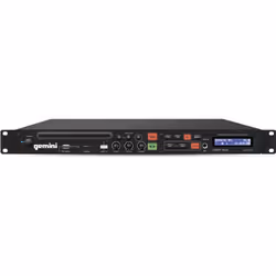 Gemini CDMP-1500, 2,4 kg, Noir, Lecteur CD Hi-Fi