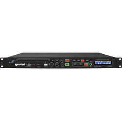 Gemini CDMP-1500 Lecteur de CD Lecteur CD Hi-Fi Noir