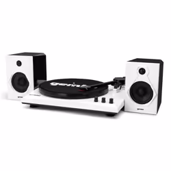 Gemini TT-900BW, Tourne-disque entraîné par courroie, Noir, Blanc, ceinture en V, 33 1/3,45,78 tr/min, 33 1/3,45,78 tr/min, 1 ...