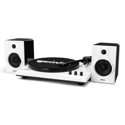 Gemini TT-900BW Tourne-disque entraîné par courroie Noir, Blanc