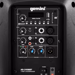 Gemini AS-2108BT Haut-parleur du système de sonorisation - Vue supplémentaire 5