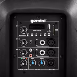 Gemini AS-2110BT haut-parleur Plage complète Noir Avec fil &sans fil - Vue supplémentaire 5