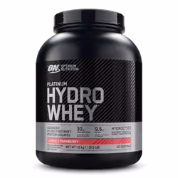Optimum Nutrition - Whey hydrolysée - Platinum Hydrowhey - Super Strawberry 1600g