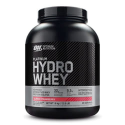 Optimum Nutrition - Whey hydrolysée - Platinum Hydrowhey - Super Strawberry 1600g