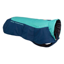 Ruffwear Vert XL Bleu Nylon Chien Veste