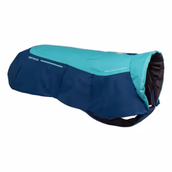 Ruffwear Vert, Chien, Veste, XS, Bleu, Nylon, Monochromatique